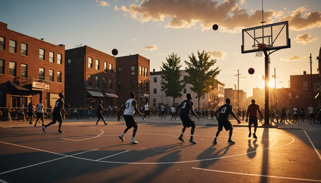 Culture sportive et circuits urbains aux États-Unis
