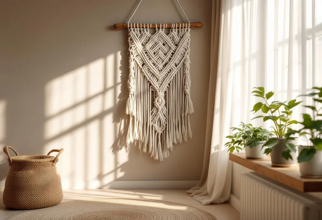 Décoration durable : pourquoi le macramé sera incontournable en 2026 ?