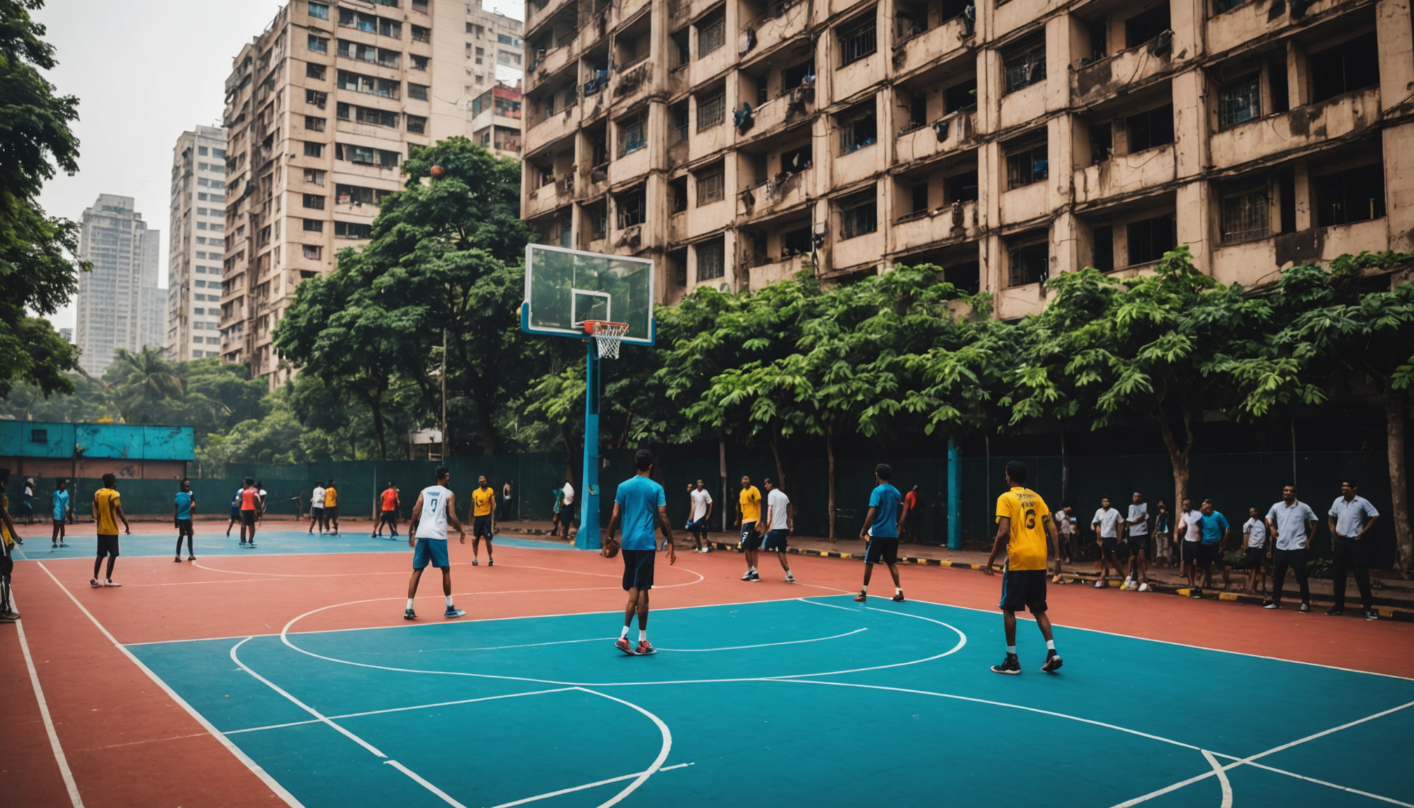 découvrez les meilleures salles de sport et terrains de basket à mumbai, idéals pour les passionnés souhaitant s'entraîner et progresser dans une ambiance dynamique.