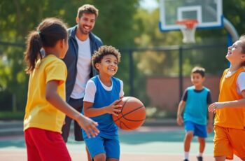 Le basket comme école de vie pour les enfants