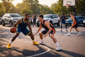 Clubs basket avec partenariats concessionnaires automobiles Toyota et Citroën pour déplacements équipes