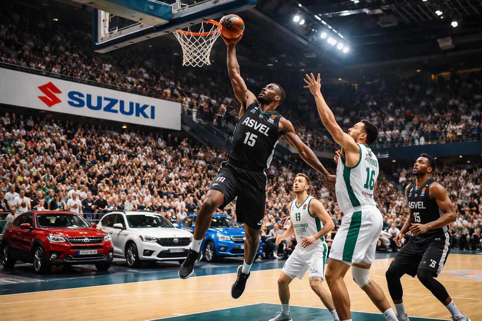 découvrez la fusion unique entre le basket et l'automobile grâce aux partenariats exclusifs entre la nba et dodge challenger srt hellcat, alliant performance sportive et passion automobile.