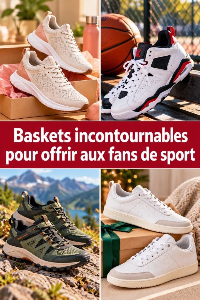 Baskets incontournables à offrir aux fans de basket