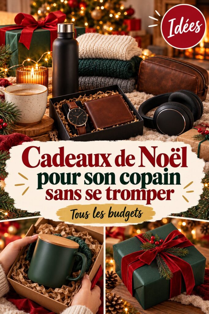 Cadeaux de Noël pour hommes : objets pratiques et originaux