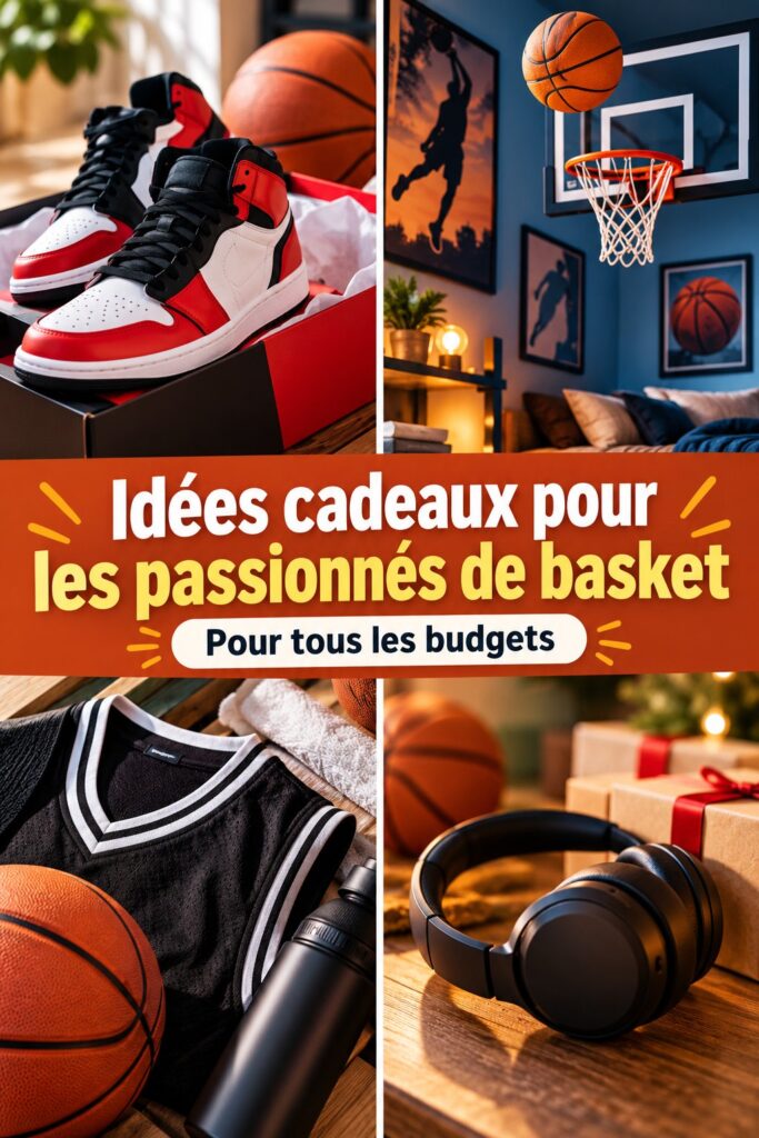 Idées cadeaux pour les passionnés de basket