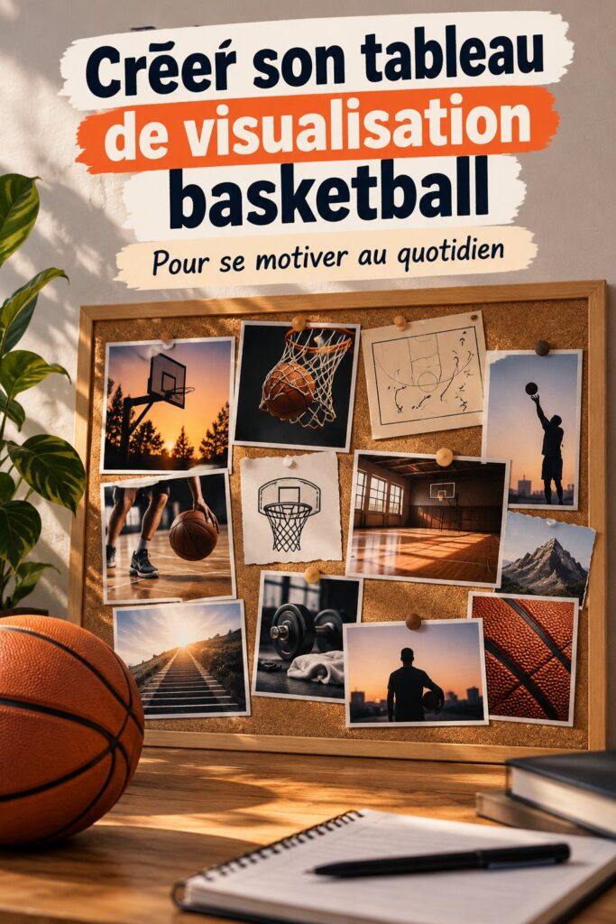 Tableau de visualisation inspirant pour un joueur de basket